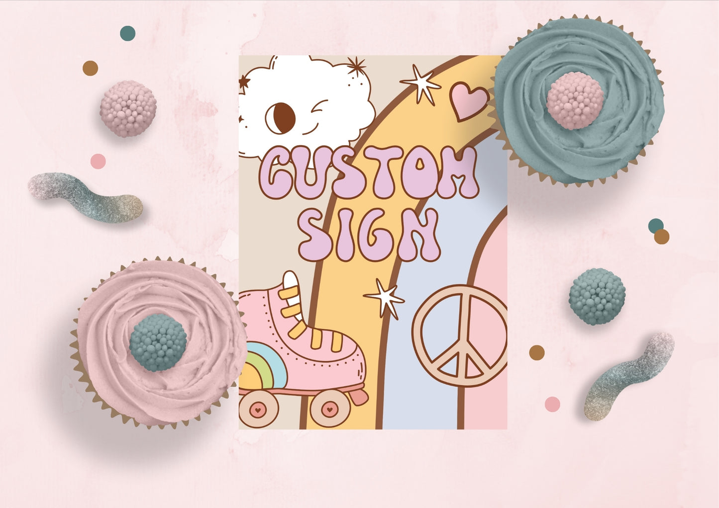 Sunshine Journey Editable Custom Sign - Digital Download